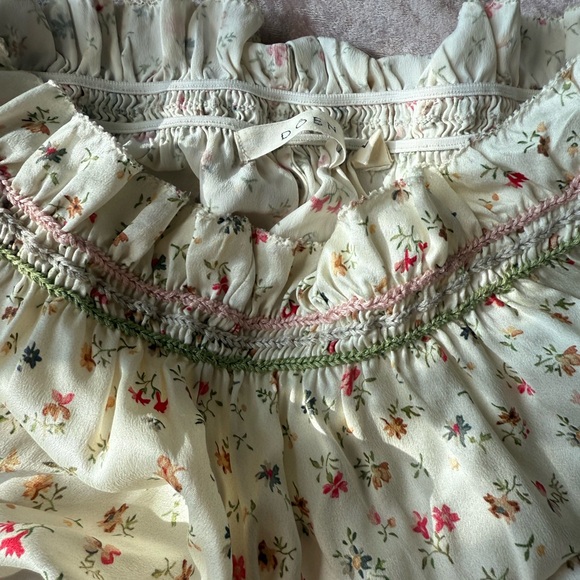 Doen Floral Intimates Set in Cream - Picture 3 of 4